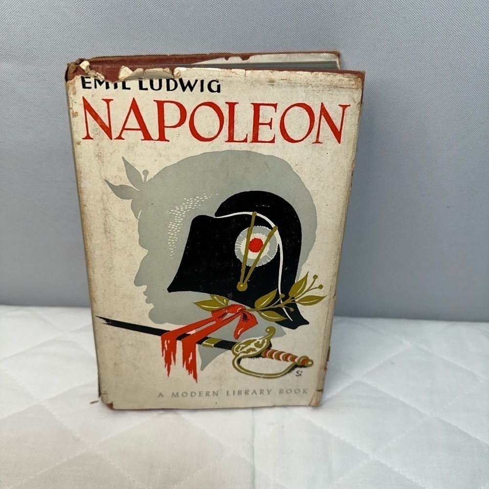 Napoleon Emil Ludwig 1924 The Modern Library Of The Worlds Best Books Hardcover